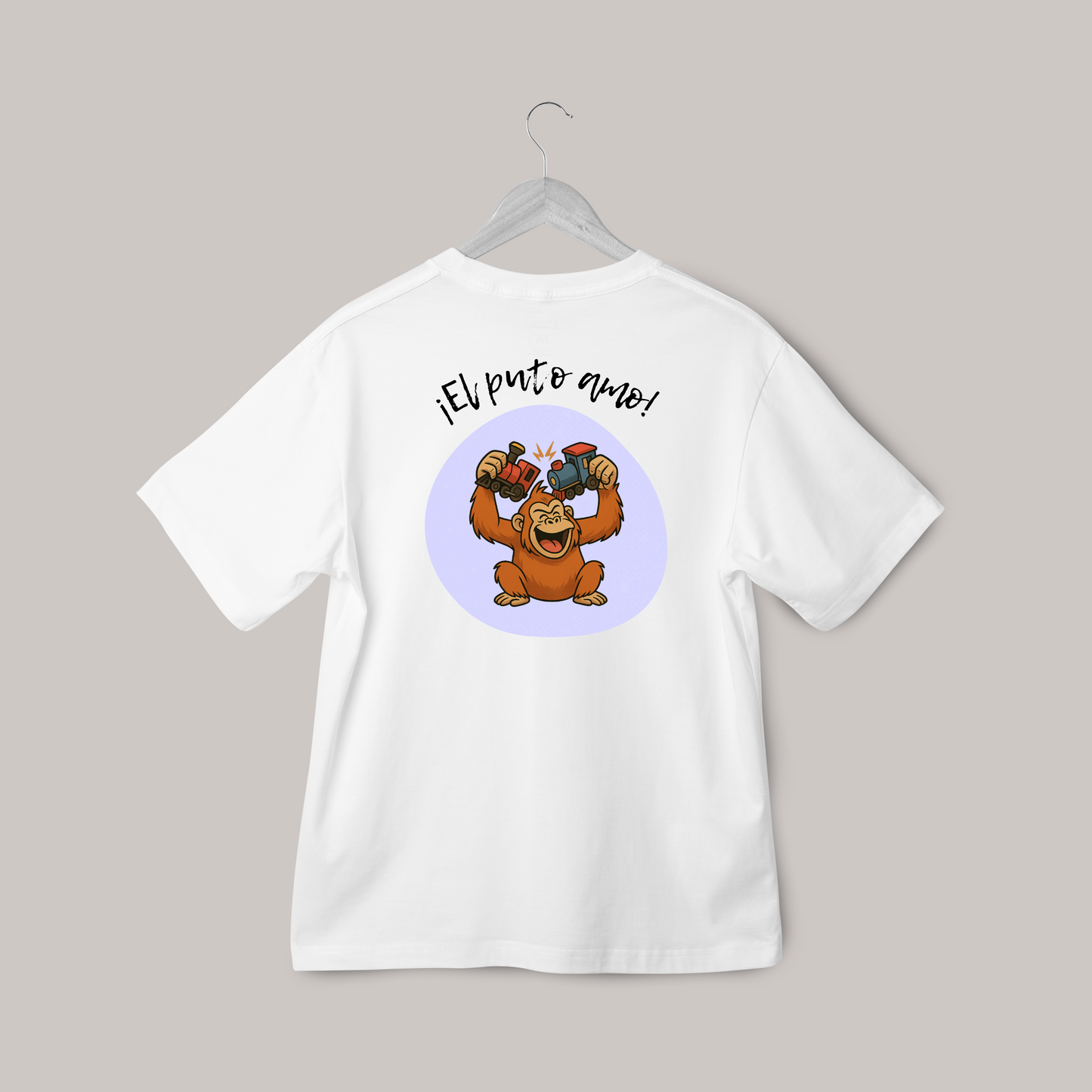 Camiseta blanca ¡El puto amo!